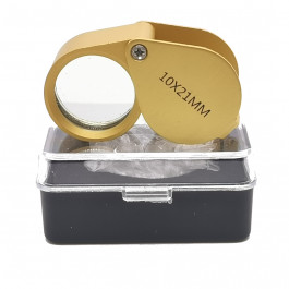 LUPA PLEGABLE METALICA 10X...