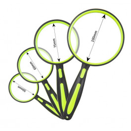 LUPA DE MANO 10X CON MANGO...